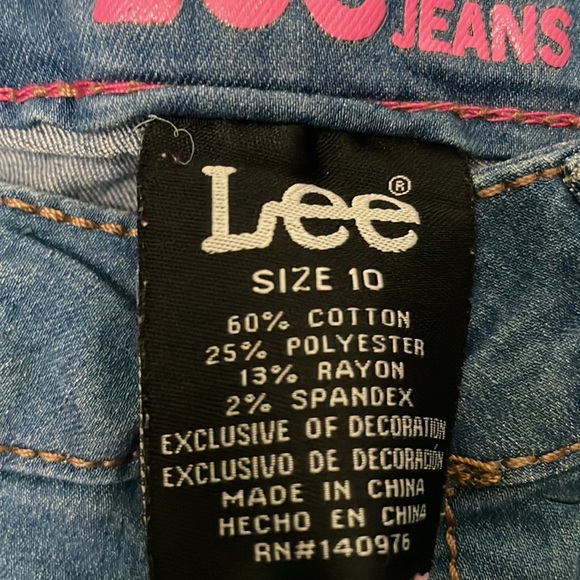 Lee Jeans girls size 10 - Picture 3 of 5